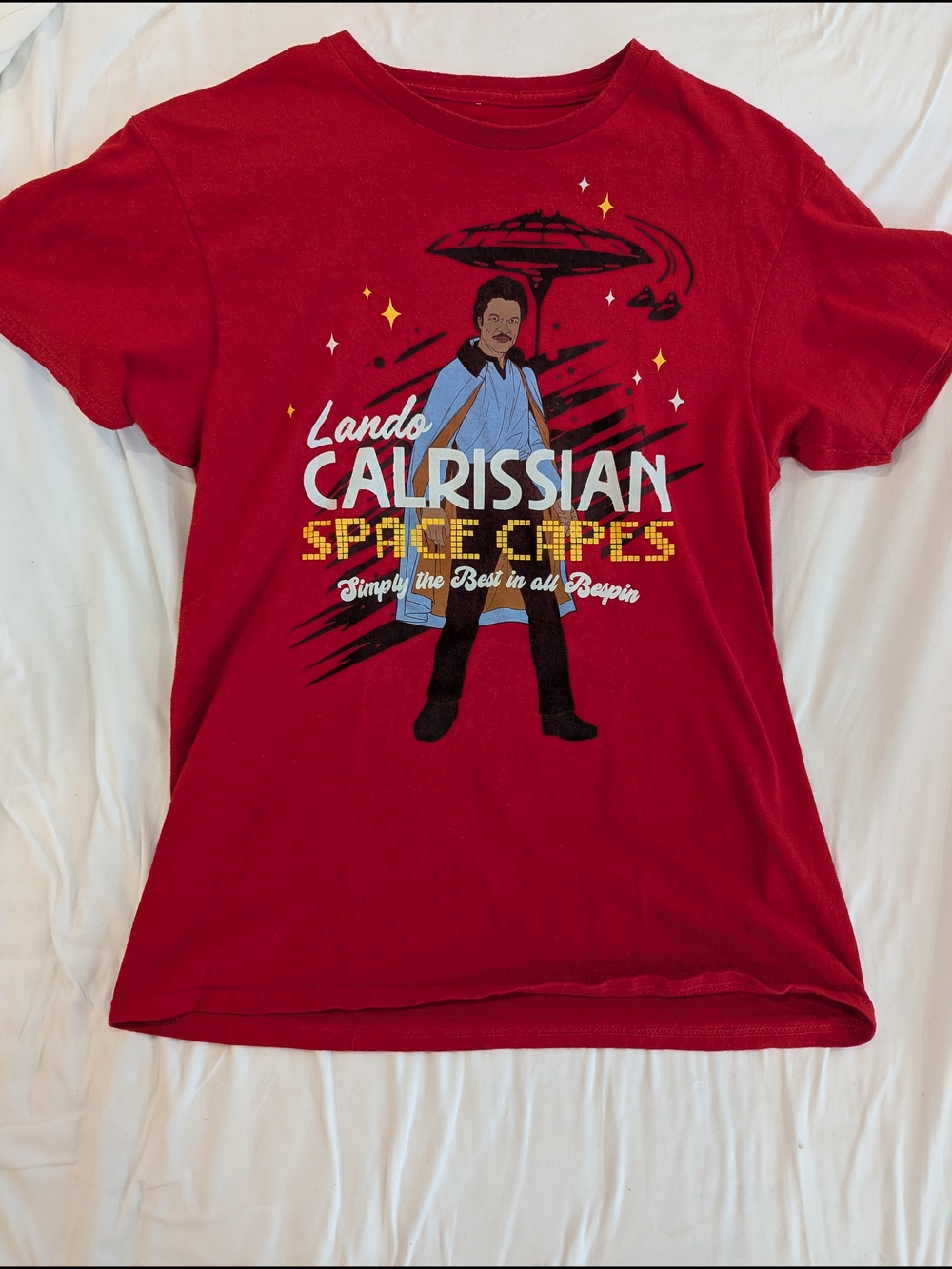 Lando Calrissian Red Graphic Men’s T-Shirt